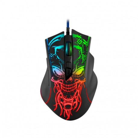 gaming optiline juhtmega hiir DEFENDER GM-928 BULLETSTORM 7200dpi 7P valgustusega