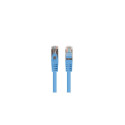 PATCHCORD CAT.6 FTP 0.25M BLUE FLUKE PASSED LANBERG 10-PACK