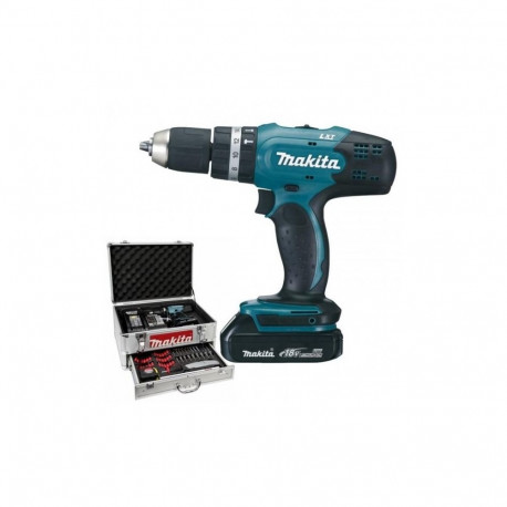 Makita DHP453SYEX power screwdriver/impact driver 19500 RPM Black, Blue