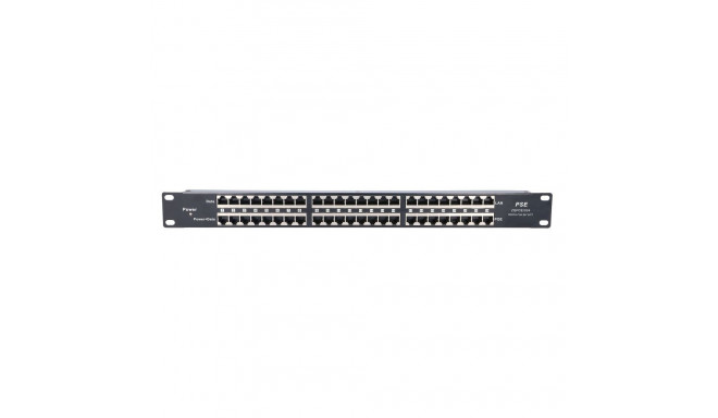 Extralink PoE Injector 24 Port 24x 100Mb/s RJ45, Rackmount