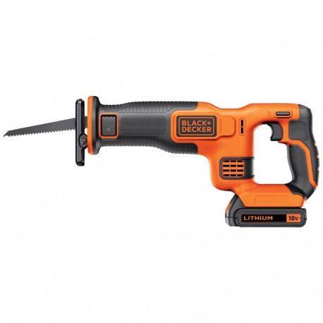 Black & Decker BDCR18-QW tikksaag must oranž