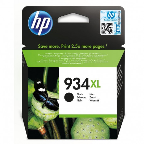 HP tindikassett 934XL originaal suur tootlus, must