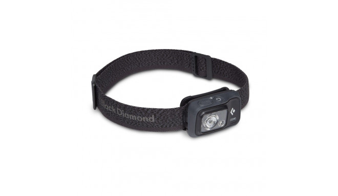 Black Diamond Cosmo 350 Graphite Headband flashlight