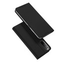 Dux Ducis Skin Pro Case pro Sony Xperia 10 V Flip Card Wallet Stand Black