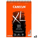 Skiču bloks Canson XL Esboso 20 Loksnes Balts Dabisks A4 5 gb. 90 g/m²