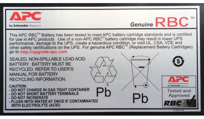 APC RBC2