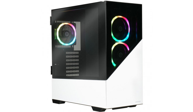 "Midi Enermax ENERMAXK8 ARGB Snow White Black"