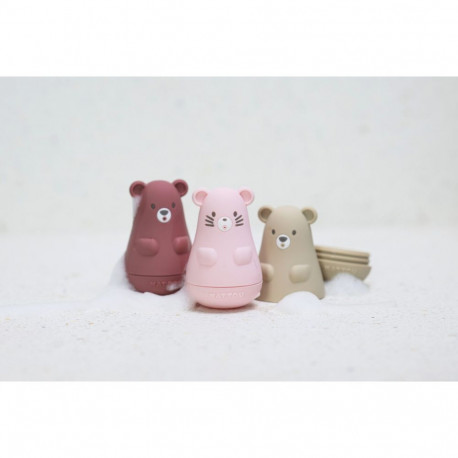 NATTOU Bath toys set pink mix
