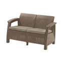 Keter Corfu Love Seat Sofa