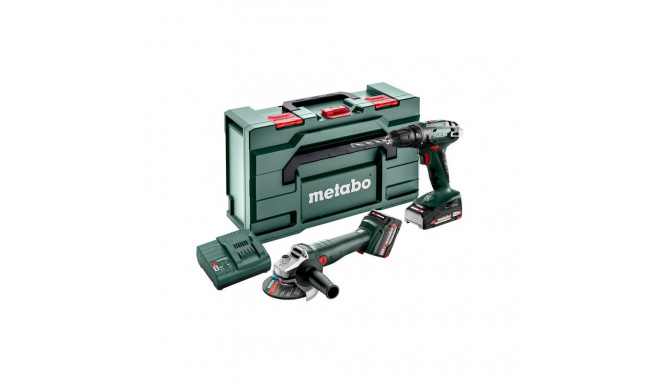 Metabo SET 2.4.3 18 V 1600 RPM must, roheline, punane