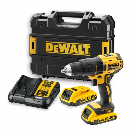 DeWALT DCD777D2T-QW kollane trell 1750 RPM Key 1.15 kg