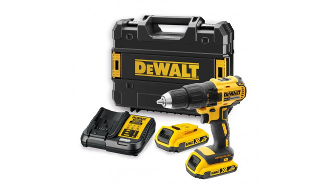 DeWALT DCD777D2T-QW drill 1750 RPM Key 1.15 kg Yellow