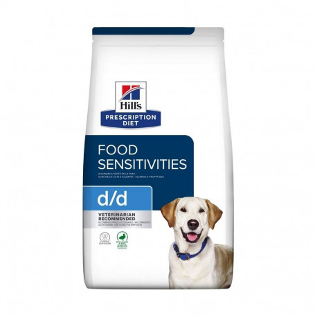 HILL'S PD D/D Food Sensitivities, duck and rice - dry dog food - 4kg