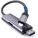 Tech-Protect card reader SD/microSD Lightning/USB