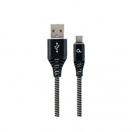 CABLE USB-C TO USB2 1M BLK/WHT/CC-USB2B-AMCM-1M-BW GEMBIRD