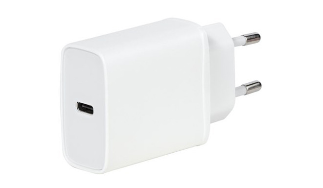Vivanco laadija USB-C 3A 18W, valge (60810) (avatud pakend)