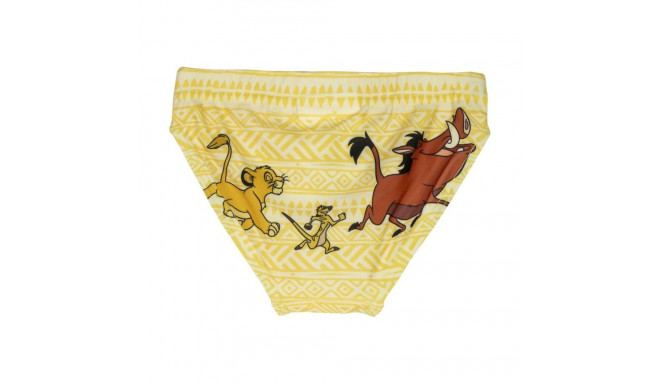 Children’s Bathing Costume The Lion King Yellow - 6 Years