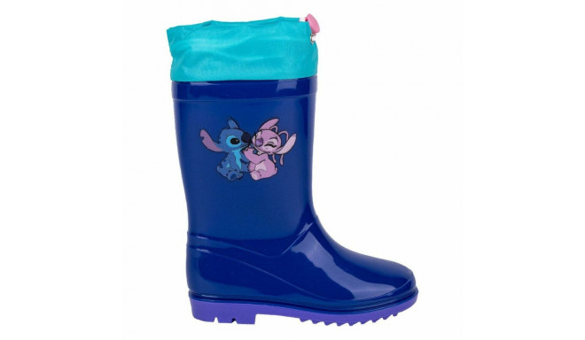 Children's Water Boots Stitch Blue - 32
