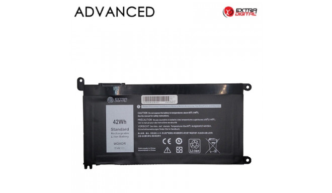 Extra Digital aku Dell WDX0R 3400mAh
