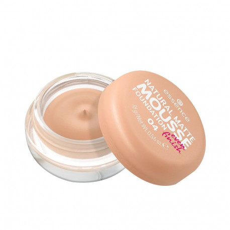 ESSENCE NATURAL MATTE base maquillaje en mousse #04 16 gr