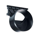 ACO HEXALINE 2.0 OUTLET ENDCAP. BLACK