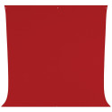 Westcott Kreukvrije Achtergrond Rood (2,7 x 3m)