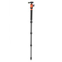 Fotopro X Go Gecko Oranje Aluminum Tripod