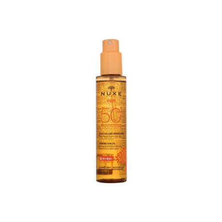 Nuxe Sun Tanning Sun Oil High Protection SPF50 (150ml)