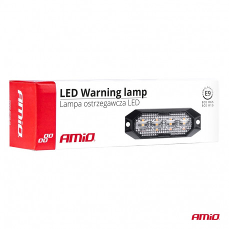 Õhuke vilkur iluvõrele 12/24V 4*3W LED R65 R10 30*95cm