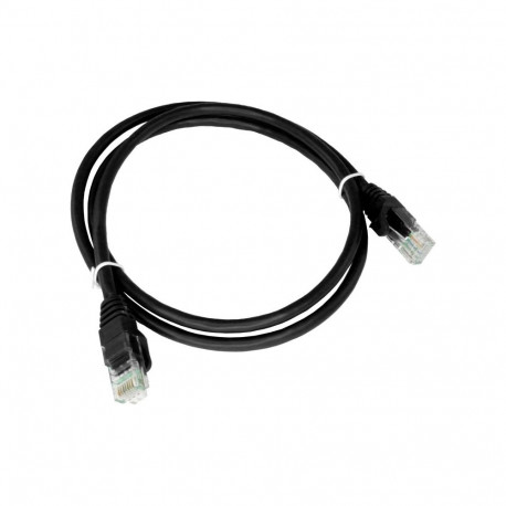 AVIZIO KKU6CZA0.5 võrgukaabel must 0.5 m Cat6 U/UTP (UTP)