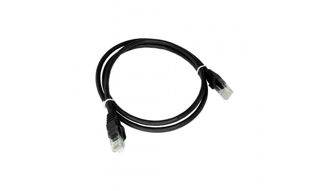 AVIZIO KKU6CZA0.5 võrgukaabel Must 0.5 m Cat6 U/UTP (UTP)