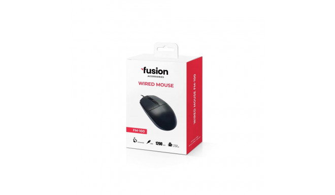 Fusion FM-100 optical mouse | 1200 dpi | black