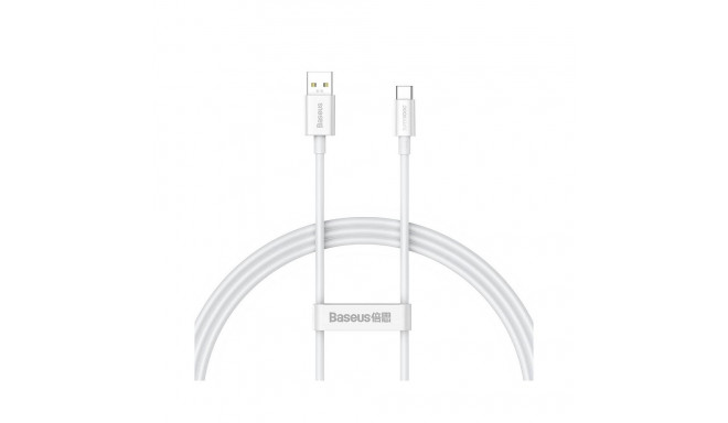 Baseus Superior Series Cable USB to USB-C, 65W, PD, 1m (white)