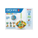 Magnetic Supercolor Panel Recycled blocks 52 pieces GEOMAG GEO-378