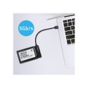 SATA adapter SSD HDD 2.5 drive, USB 3.0, 2TB