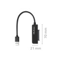 SATA adapter SSD HDD 2.5 drive, USB 3.0, 2TB