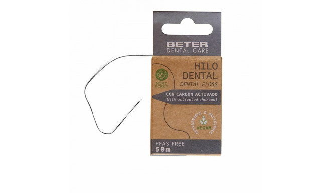 Dental Floss Beter 50 m Active charcoal