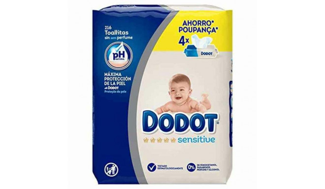Salvrätikud Sensitive PH Dodot 216 uds