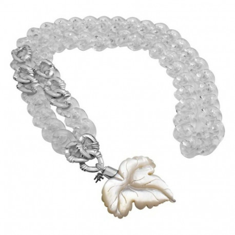 Naiste Kaelakee Folli Follie 4N1S094CW 45 cm