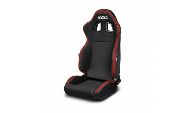 Sacīkšu Sēdeklis Sparco R100 Melns/Sarkans