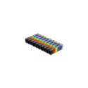 DeLOCK 18304 cable clamp Assorted colours 100 pc(s)