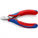 KNIPEX electronics diagonal cutters 77 02 115, cutting pliers (red/blue, length 115mm)