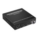 PremiumCord HDMI KVM fiber optic extender FULL HD 1080p up to 40 km, IR, RS232, Audio 3,5mm