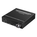 PremiumCord HDMI KVM fiber optic extender FULL HD 1080p up to 40 km, IR, RS232, Audio 3,5mm