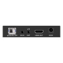 PremiumCord HDMI fiber optic extender FULL HD 1080p up to 40 km, IR, RS232, Audio 3,5mm