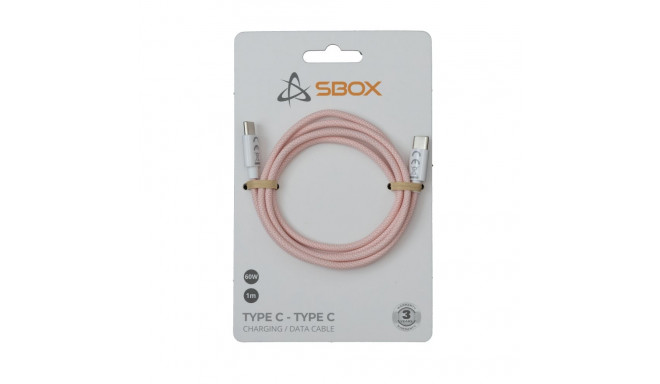 Sbox Type C - Type C M/M 1m pink TYPEC-1-P
