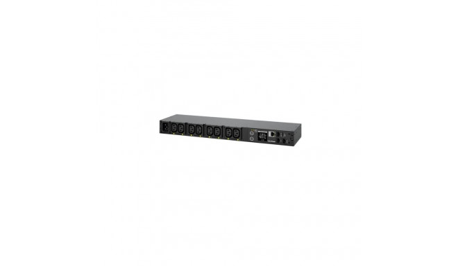 1U Rackmount PDU with 8 x C13 Outlets