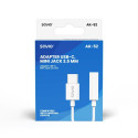 Savio adapter AK-52 USB-C - 3,5mm Samsung
