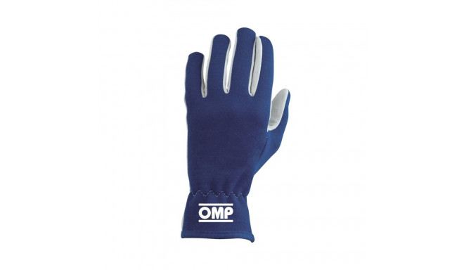 Men's Driving Gloves OMP Rally Tumši Zils Zils M