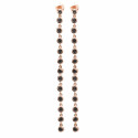 Naiste Kõrvarõngad Sif Jakobs E1003-BK-RG (10 cm)